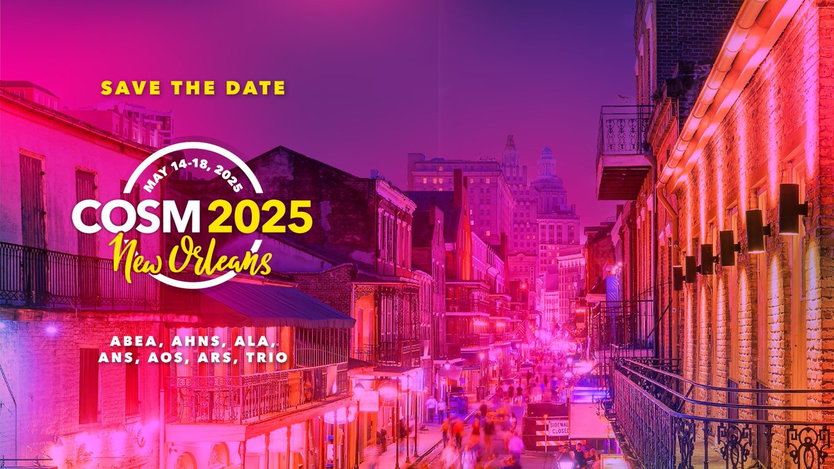 The energy was great at #2024COSM - thank you for attending and/or exhibiting! See you at #2025COSM at the Hyatt Regency New Orleans, May 14-18, 2025.