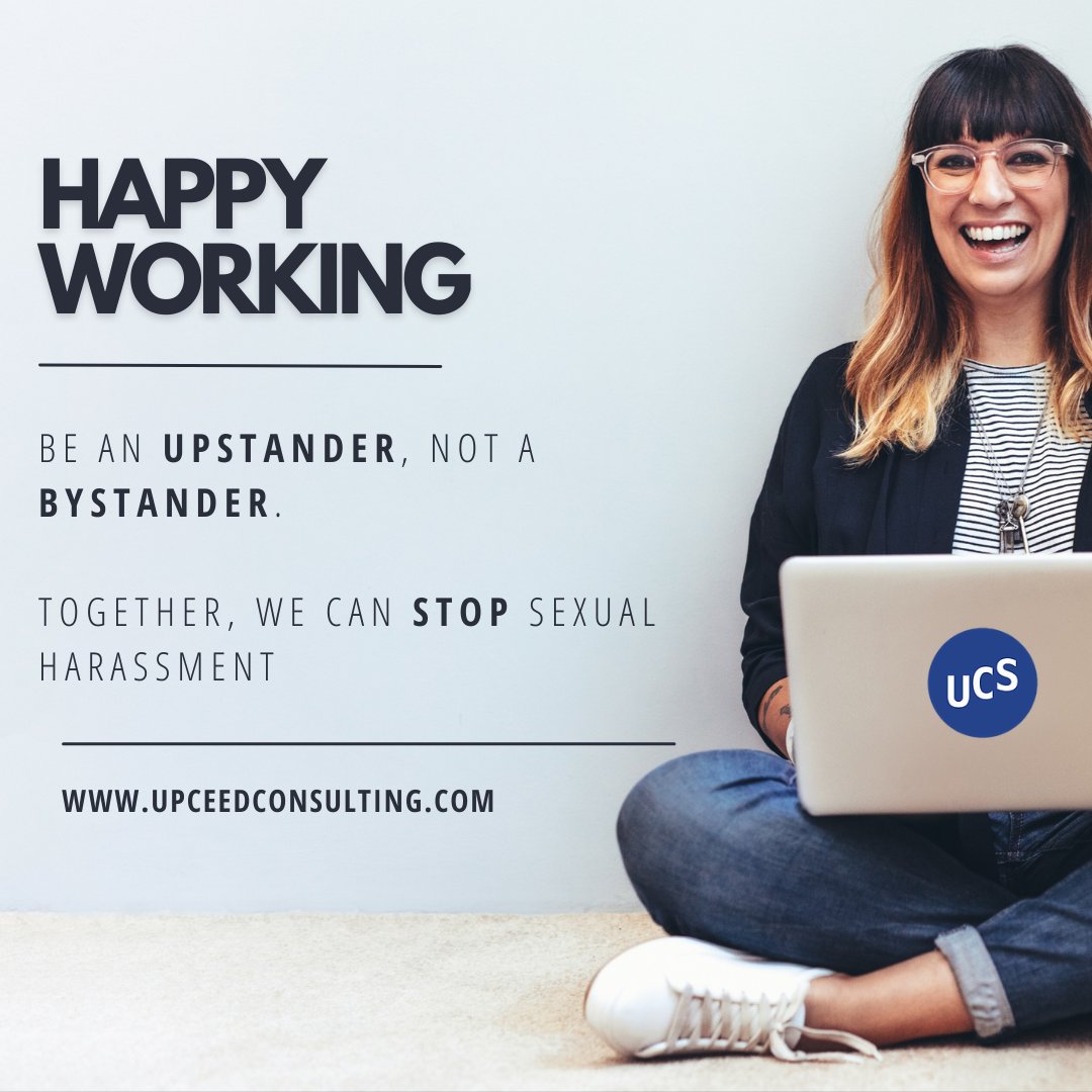 upceed's tweet photo. Stand up against sexual harassment! Be an upstander, not a bystander. It's time to unite and put an end to workplace harassment. 
Mob-+91 9731468293
Email-kavery@upceedconsulting.com

#BeAnUpstander #StopHarassment #SafeWorkplace https://t.co/xform2xC6w