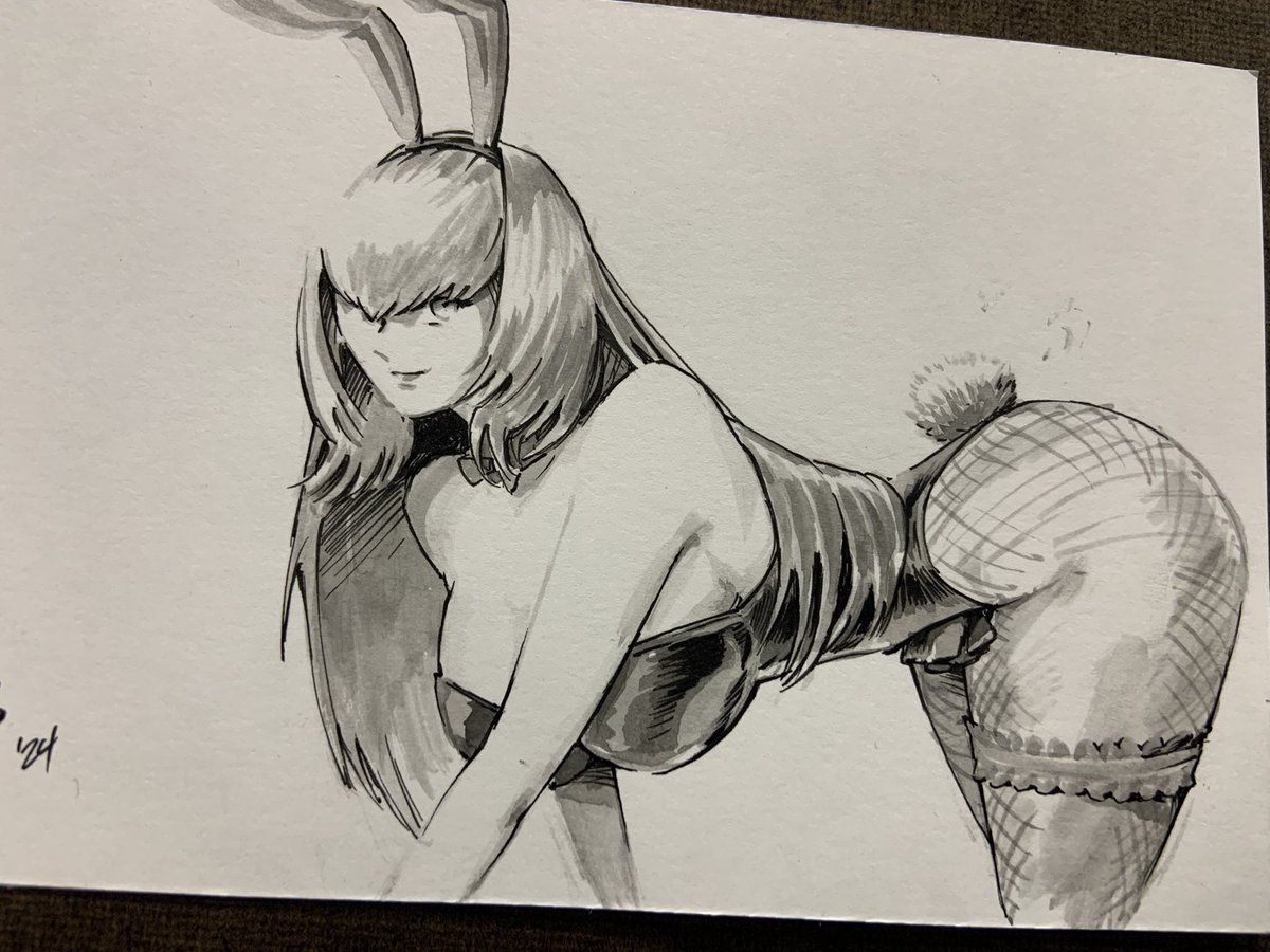 Bunny Scathach just finished!