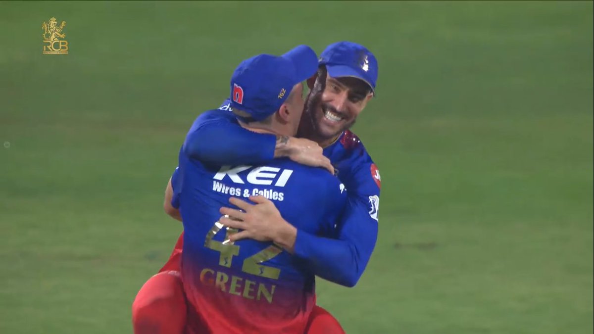 RCB qualification chances:

8th May - 3%.

18th May - QUALIFIED.

- This comeback will be written in history in golden letters!!! 🫡🏆