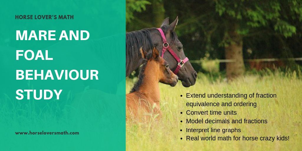 Have you ever watched a mare and her foal together? Newborn foals tend to stay close to their mother’s side. Over time, they venture further apart. Researchers were curious about how this distance changes over time. buff.ly/2rvKwIc #horses #STEM #homeschool #equine #4H