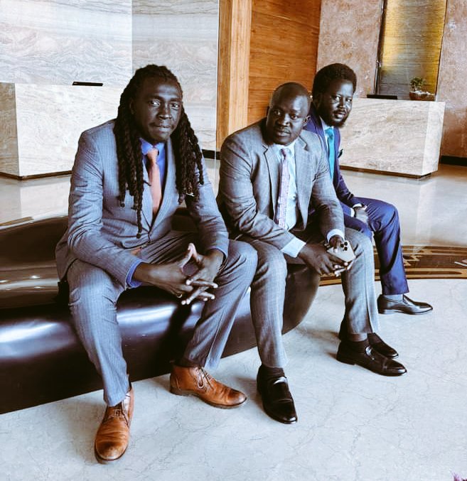 Photo of the Day: Meet South Sudan's Manasseh Mathiang, Wani Michael and Jacob Bul whose eyes are on the Kenya-mediated Tumaini Initiative. What do you know about them? 🙂