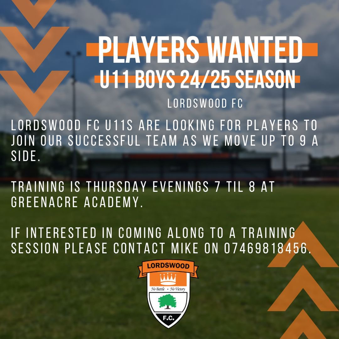 Want to join our Under 11s team?