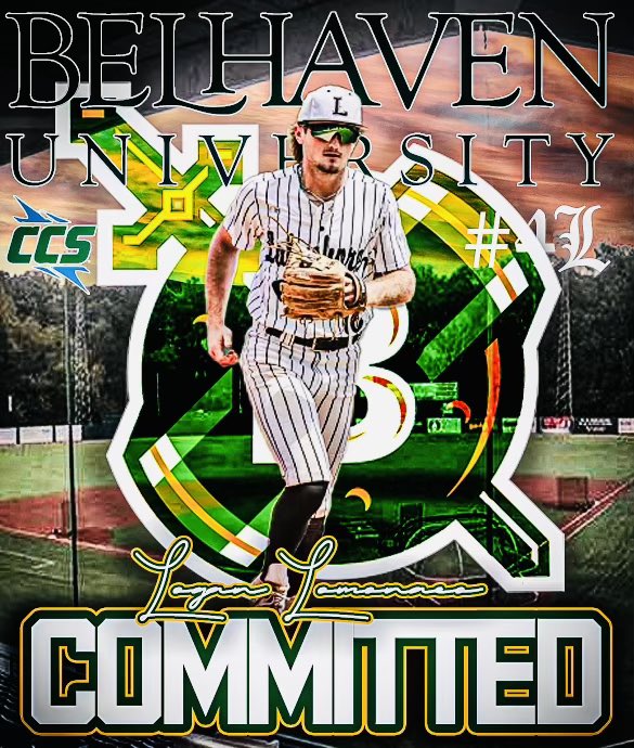 I’m blessed and excited to announce my commitment to Belhaven University to continue my academic and athletic career. I would like to thank god, my family, friends, and all my coaches who have helped me. <a href="/knightknation4L/">Knights Knation #4L</a> <a href="/TitanUpBaseball/">Titans Baseball</a> <a href="/BelhavenBSB/">Belhaven Baseball</a>
