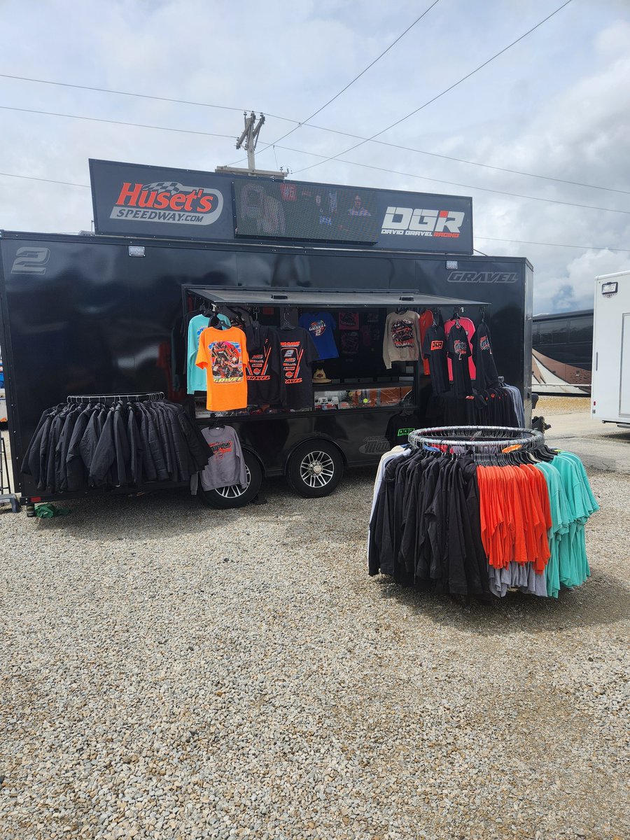 Stop by and meet me today from 4:00-5:00 pm at Sharon Speedway at my merchandise trailer by the front gate. Get an autograph, maybe a selfie, and of couse some new 2024 DGR swag. #woosprint AND ladies...if you spend $100 or more today, you'll get a 'David Gravel-approved' skin