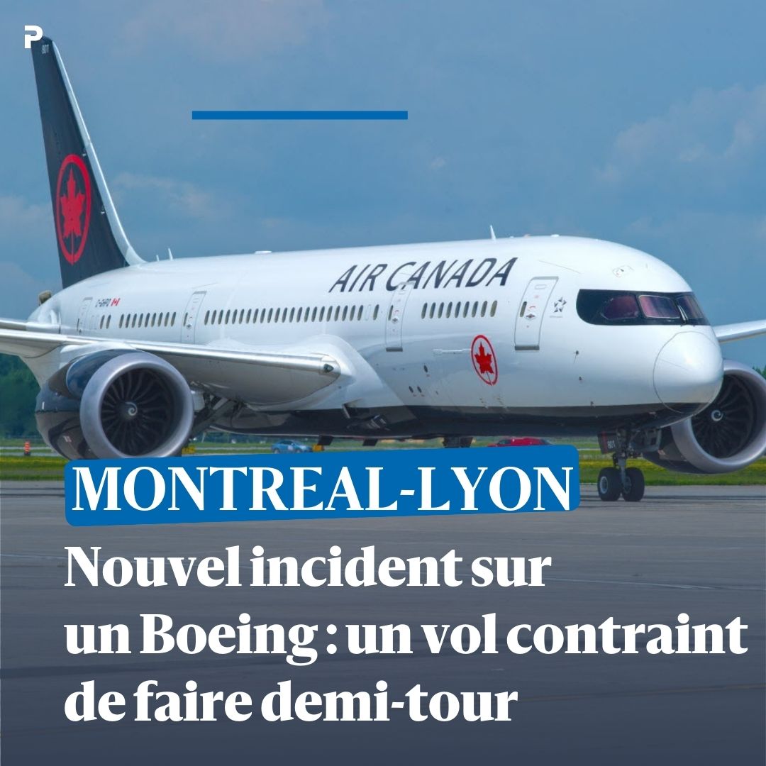 ✈️Le vol d’Air Canada AC 876 parti de l’aéroport Montréal-Trudeau en direction de #Lyon-Saint-Exupéry vendredi soir, a rebroussé chemin au bout de 3 heures. En cause, un problème de pressurisation dans la cabine de l’appareil. Encore une fois sur un Boeing.
🇨🇦 Avec 24 heures de