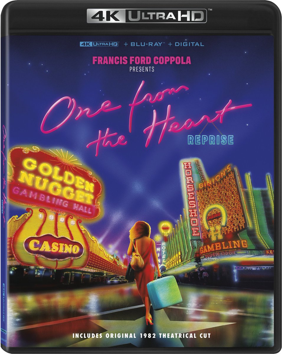 New Post: 4K UHD/Blu-ray Review: Francis Ford Coppola's ONE FROM THE HEART: REPRISE noreruns.net/2024/05/18/4k-… #OneFromTheHeartReprise #OneFromTheHeart @Lionsgate