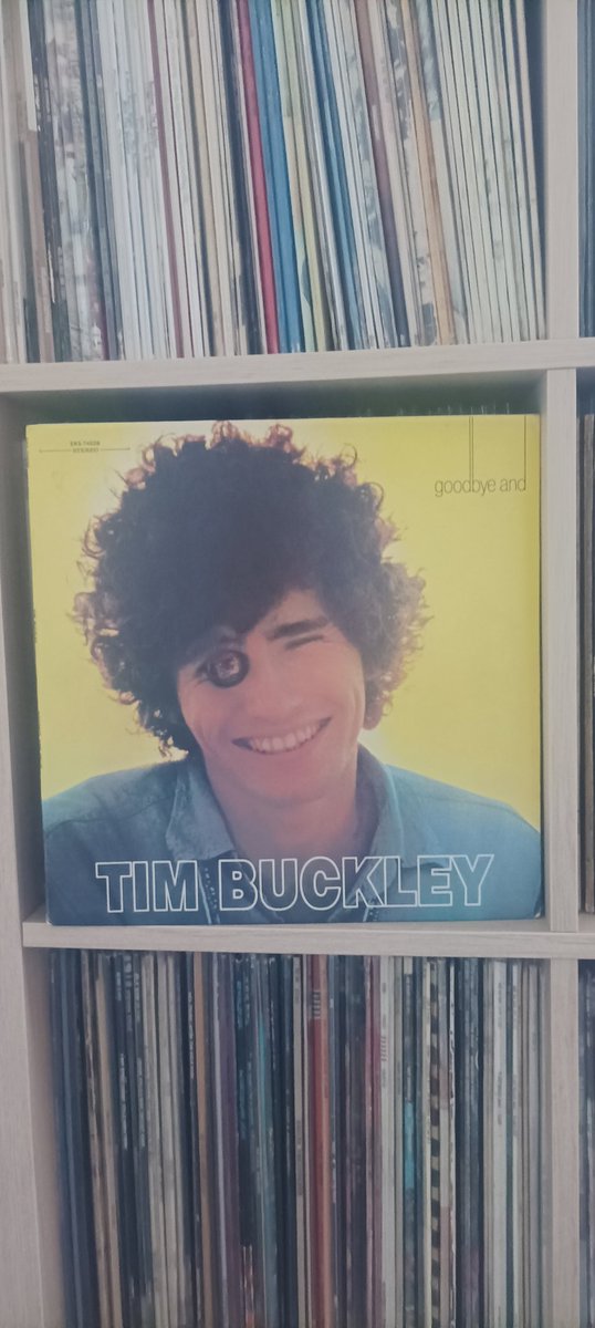 #NowPlaying #nowspinning
#TimBuckley
#Masterpiece
'Good bye and hello' 1967
1976 US reissue.