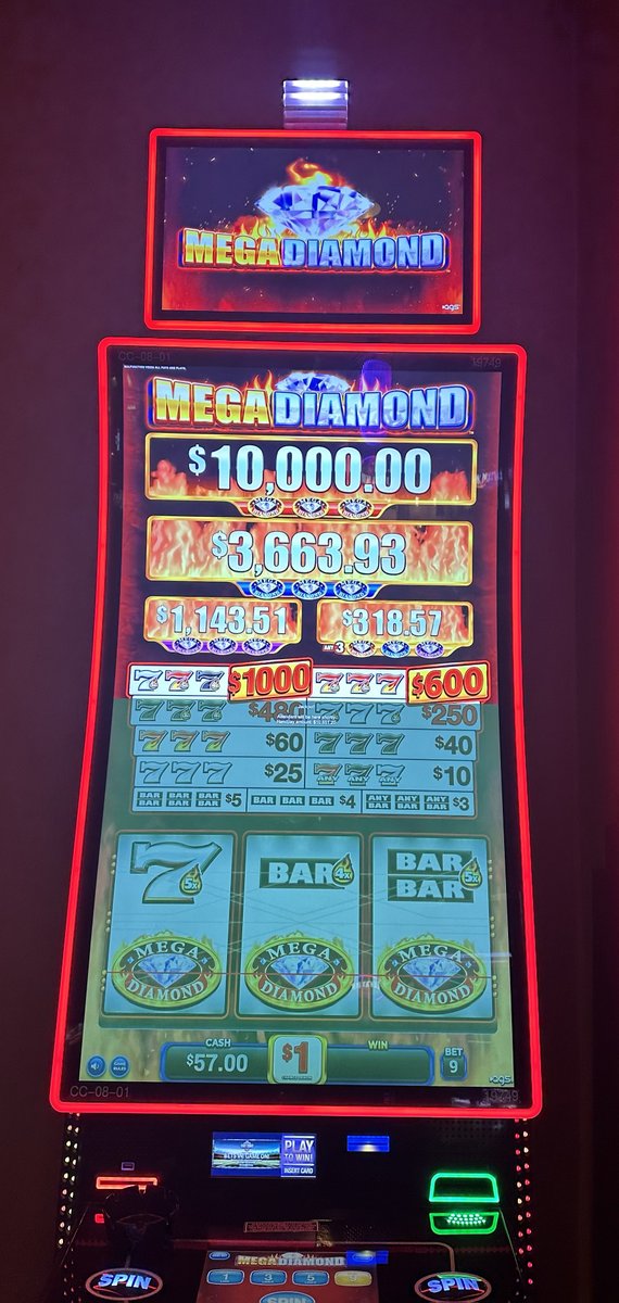 This lucky #PENNPlay member won an impressive $10,651.20 on the Mega Diamond not long ago 🤩 💫