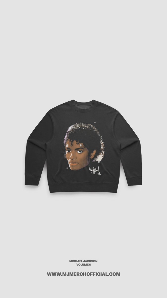 All-new drop is here! The latest collection seeks to capture the essence of Michael’s most iconic looks and poses — shop now for a limited time! Store closes Monday, May 20: mjmerchofficial.com