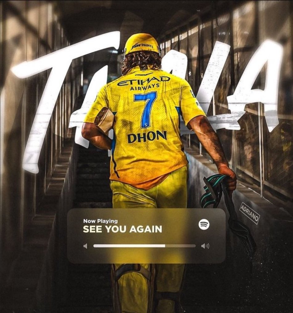 RealAnshul12's tweet image. We will wait for you, Thala! 🥺❤️

@MSDhoni #IPL2024 #WhistlePodu