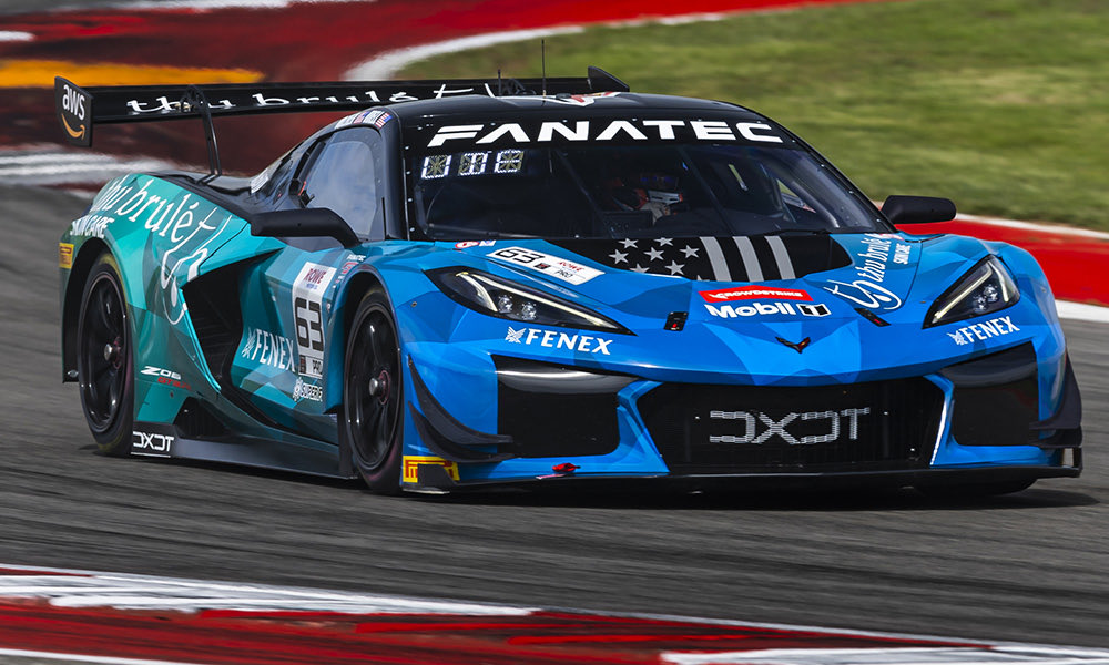 📖 HISTORY MADE: @TommyMilner and @AlecUdell claimed the first victory for the Chevrolet Corvette Z06 GT3.R in global competition in Saturday’s @gtworldcham round at @COTA for customer team @DXDTRacing. ➡️ sportscar365.com/sro/world-chal… #GTWorldChAm #FanatecGT #GTCOTA