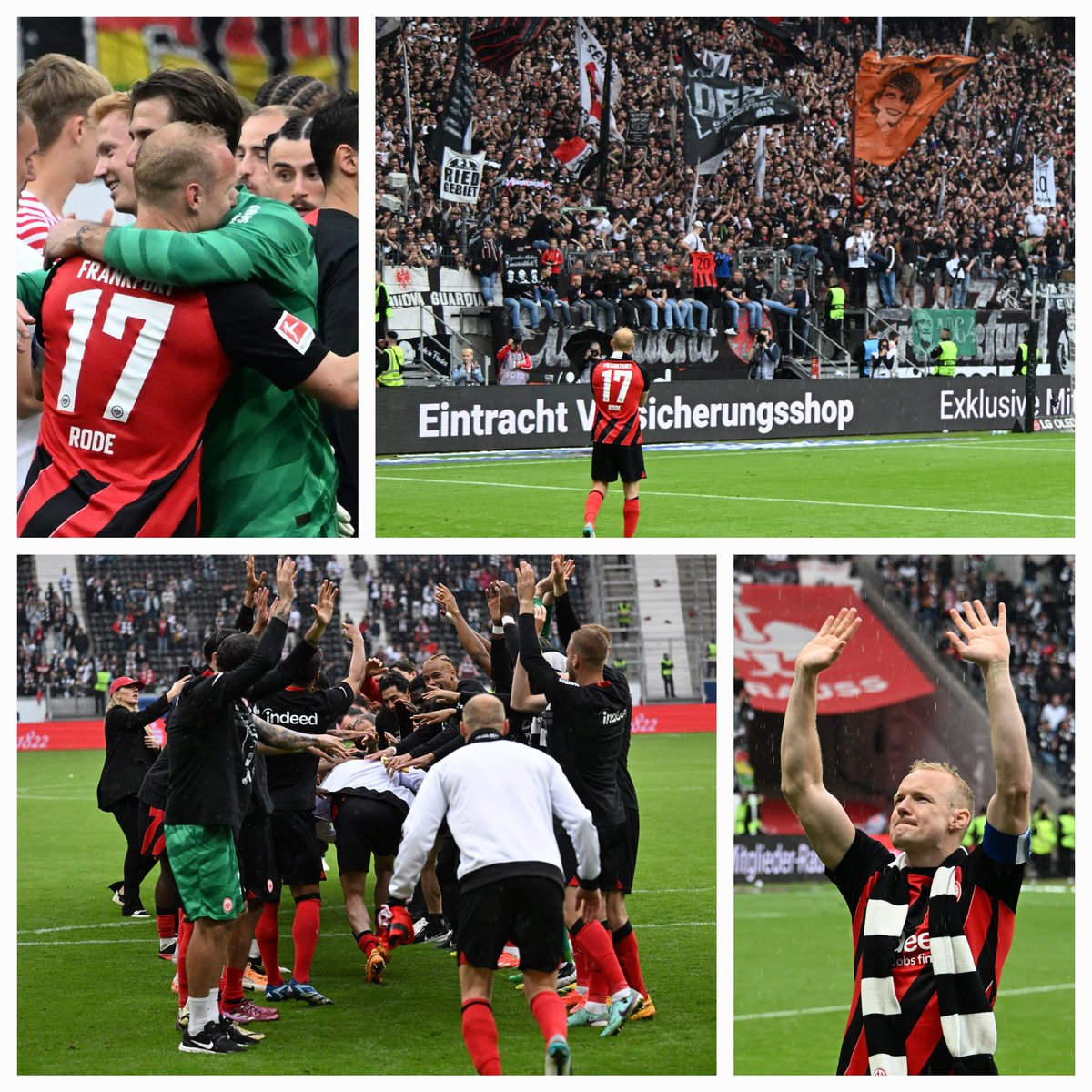 DANKE für alles! 🥲🙏 #SGE <a href="/Eintracht/">Eintracht Frankfurt</a>