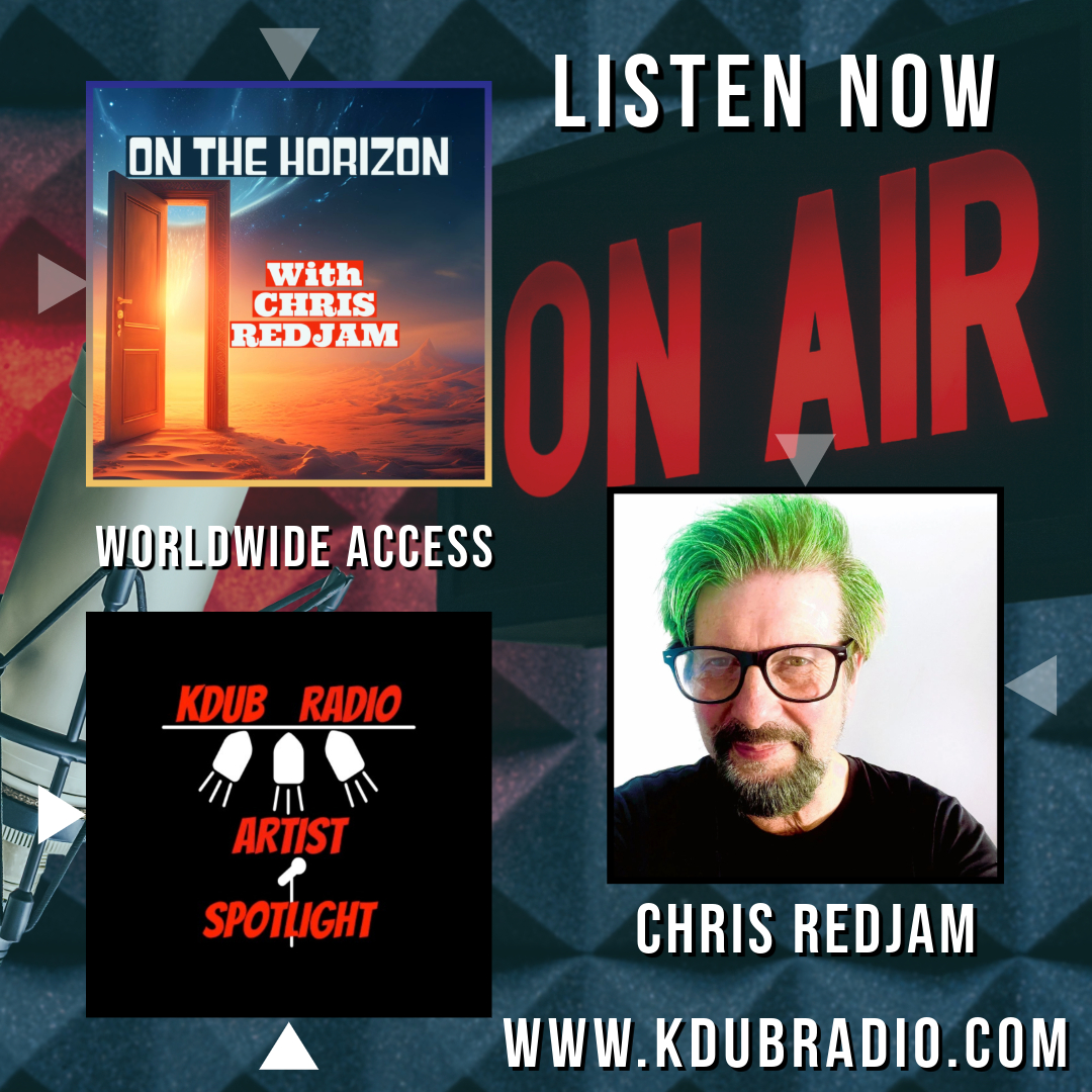 Join us now for On the Horizon with Chris Redjam on KDUB Radio's Artist Spotlight. kdubradio.com/artist-spotlig… @bdub1199 @chrisredjam