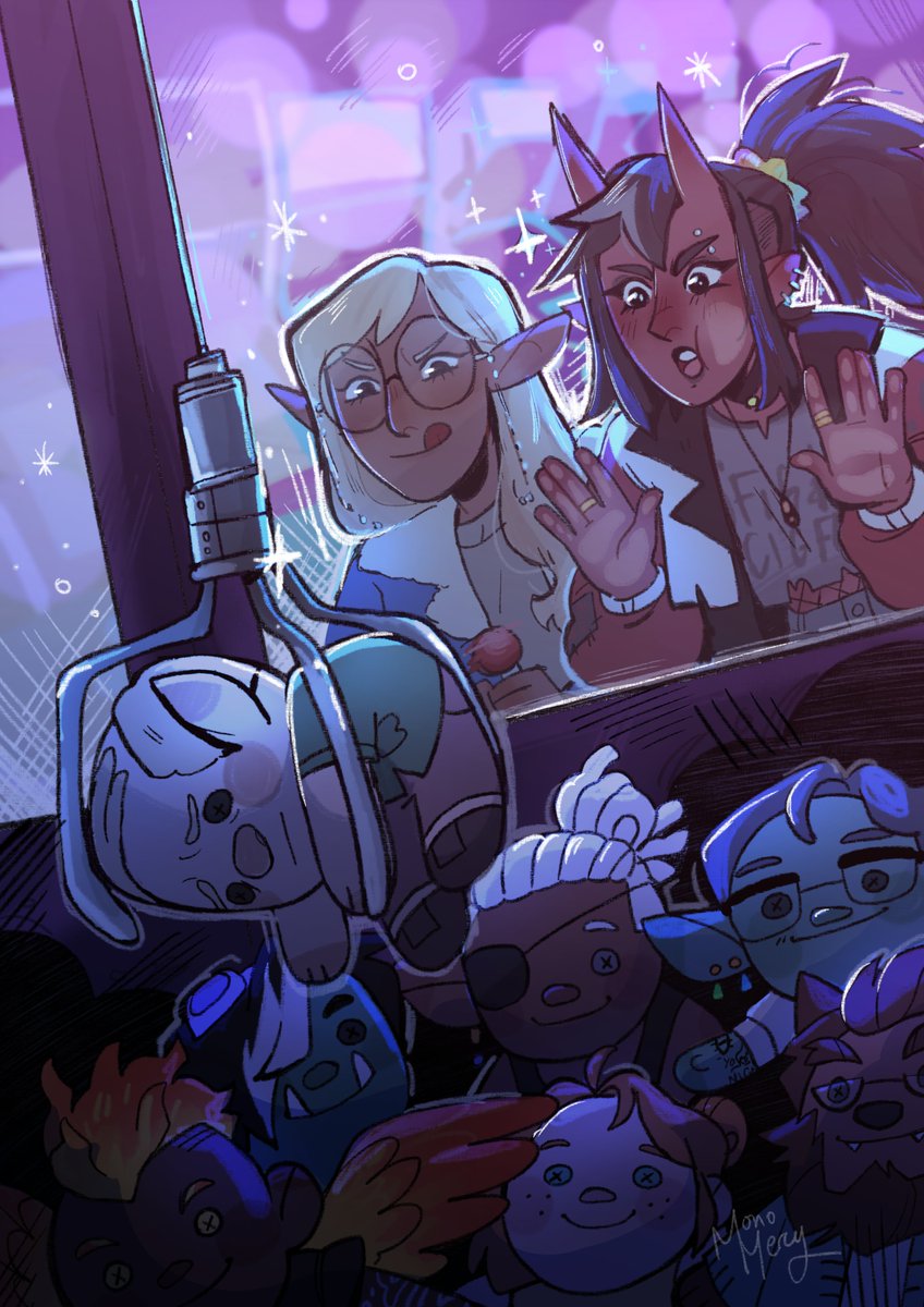 _monomercy_'s tweet photo. piece i did for @FiendProphZine !! the full PDF zine is now available for pay what you want, with all proceeds donated to the PCRF! soooo much incredible art be sure to pick one up :) <3 
#fiendishprophecies https://t.co/GxwUBBOmFq