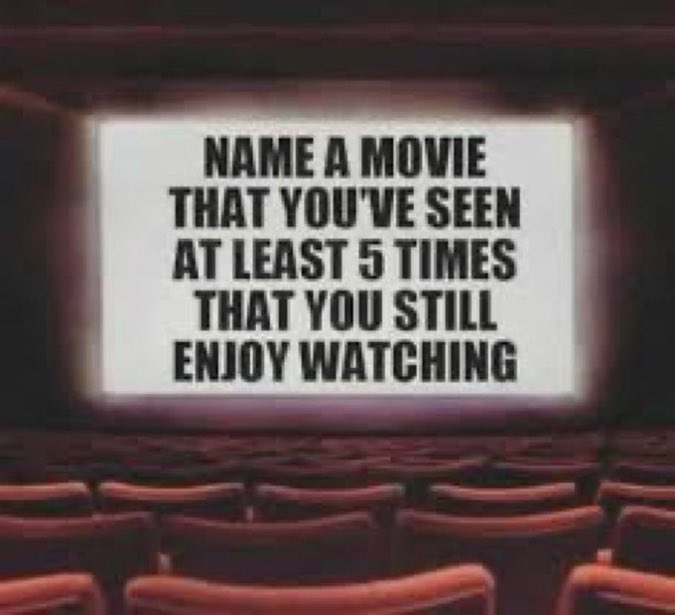 Trading Places, Terminator, to name a few.