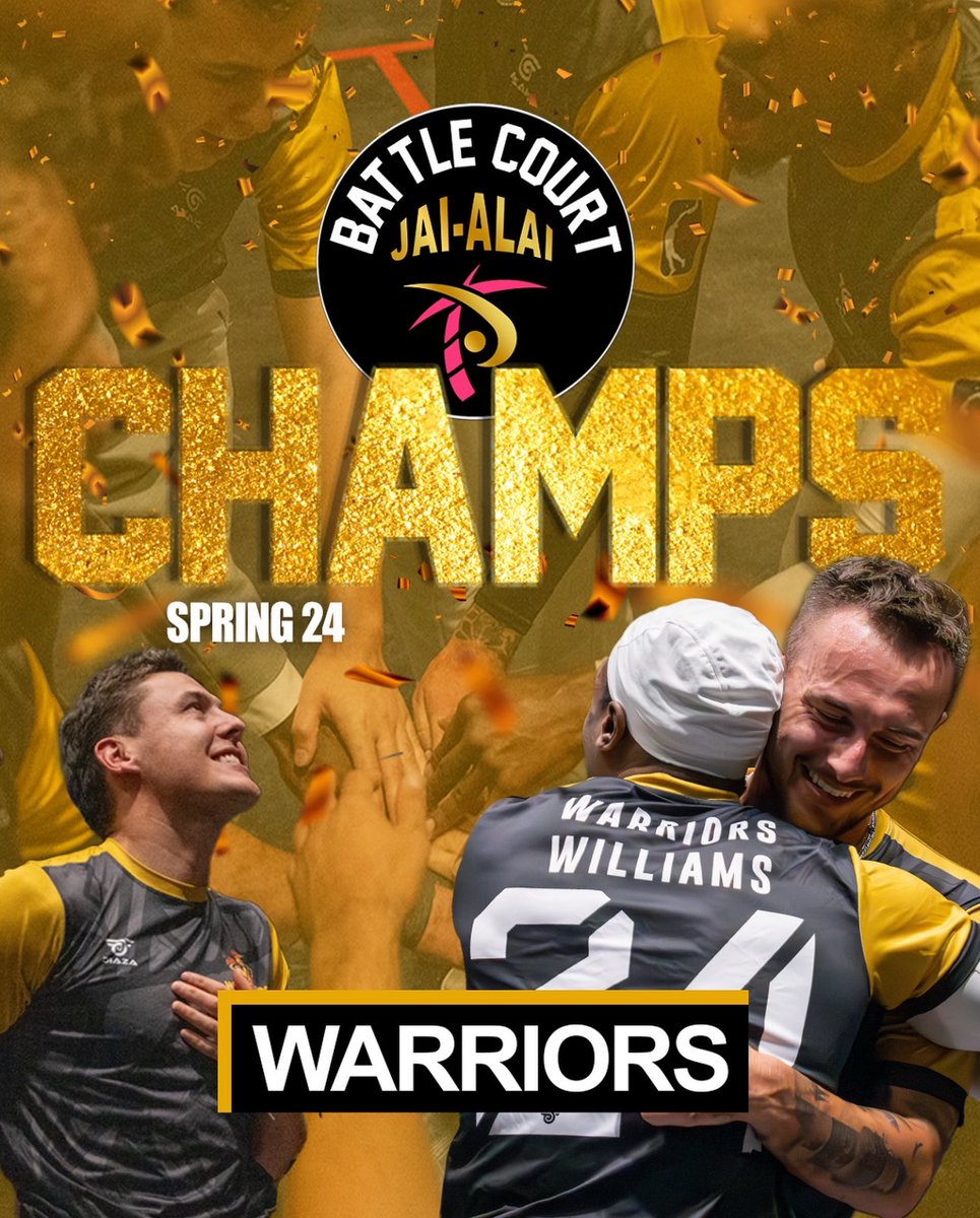 THE WARRIORS HAVE DONE IT! 💥💥💥 SPRING ‘24 BATTLE COURT CHAMPIONS 🏆