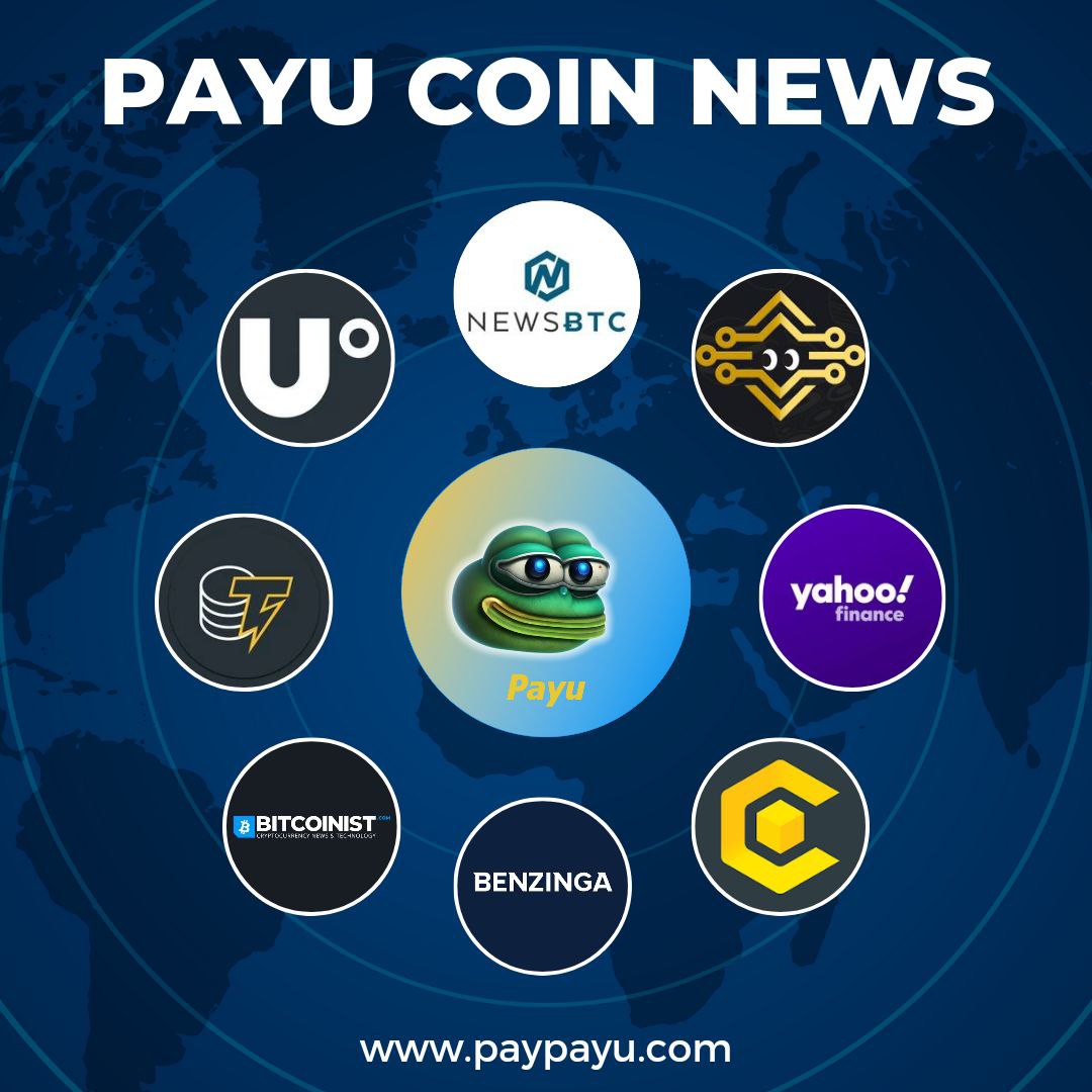 🗞 COINTELEGRAPH cointelegraph.com/press-releases… 🗞 YAHOO FINANCE finance.yahoo.com/news/payu-coin… 🗞 NEWS BTC newsbtc.com/press-releases… 🗞 BITCOINIST bitcoinist.com/payu-coin-aims… 🗞 CRYPTO NEWS crypto.news/payu-coin-aims… 🗞 U TODAY u.today/press-releases… #payucoin $payu #payu