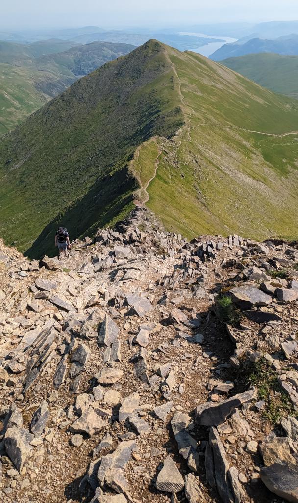 marting77294148's tweet image. From the Exit .
Swirral Edge.
Helvellyn ♥️