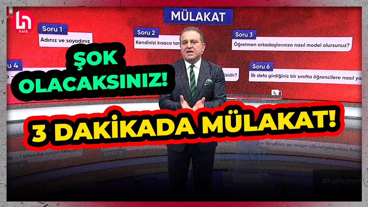 3 dakikaya sıkışan hayatlar... Ekrem Açıkel'den çıkmış sorularla mülakat! Ekrem Açıkel (@ekremacikel) ile #HaftaSonuAnaHaber youtu.be/ySaB10l4Uuo