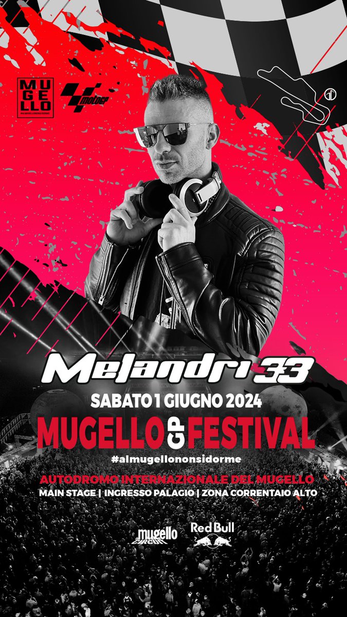 See ya in Mugello MotoGp!!
Saturday night my Dj set! 🙌🏼🎧
.
.
.
#mm33 #dj #djset #mugello #motogp #house #dance #techno #music