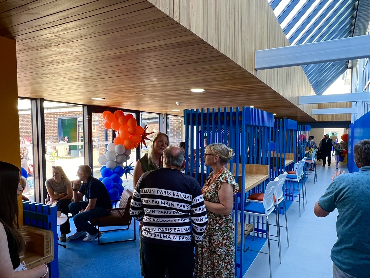 HodsonArchitect's tweet image. Wonderful afternoon at @centre4uk for the official opening of the ‘welcome space’ refurb project. Thanks to all who helped to deliver the project and for the huge number of Nunsthorpe residents that turned up. @NELCouncil @RIBA @riba_humber @RIBAYorkshire #communityarchitecture