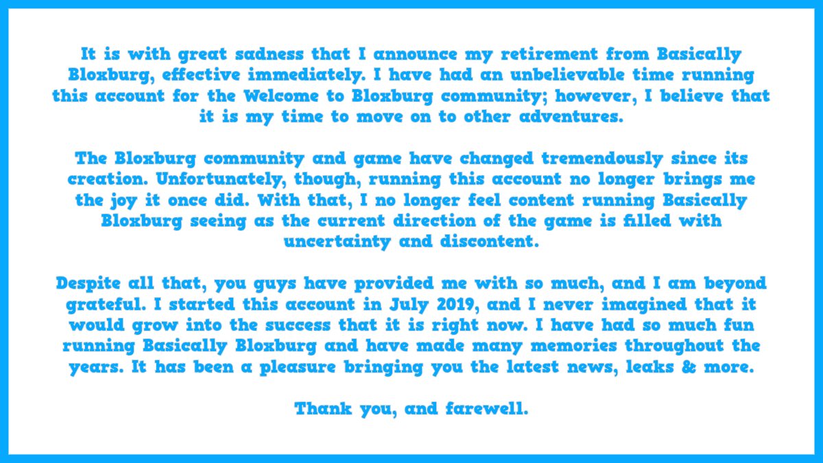 Thank you for five incredible years. 💙