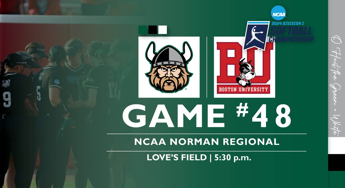 Ready for Day ✌️ in Norman! Almost time to take the field for our second game of the weekend! Watch us live on ESPN+! 📊 - bit.ly/3QOCBBK 📺 - bit.ly/3V7rfKP #GoVikes