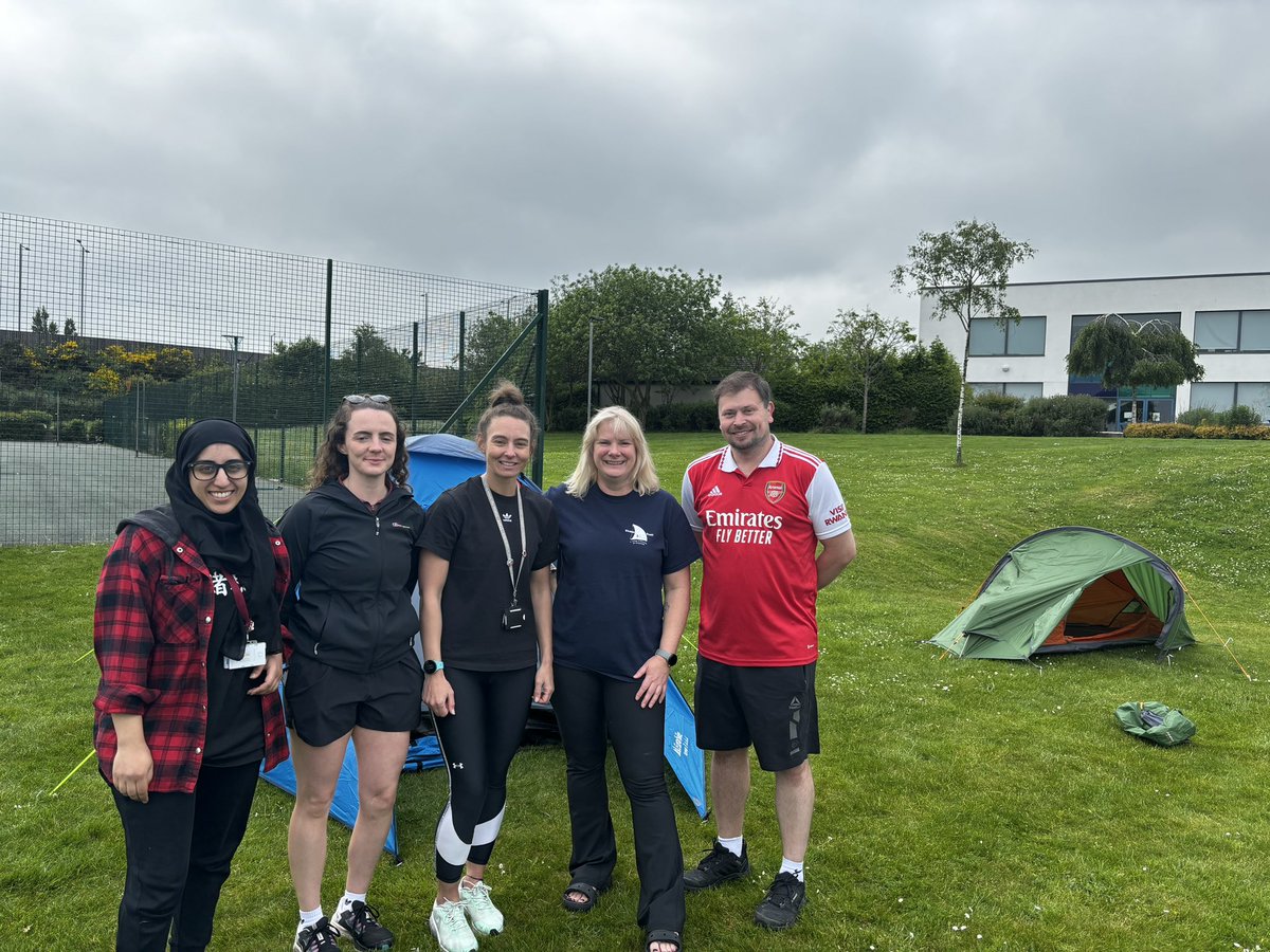 Our girls have started their @DofE practice days! Amazing team work from everyone and we hope all goes well tonight and tomorrow! @ChallneyDofE