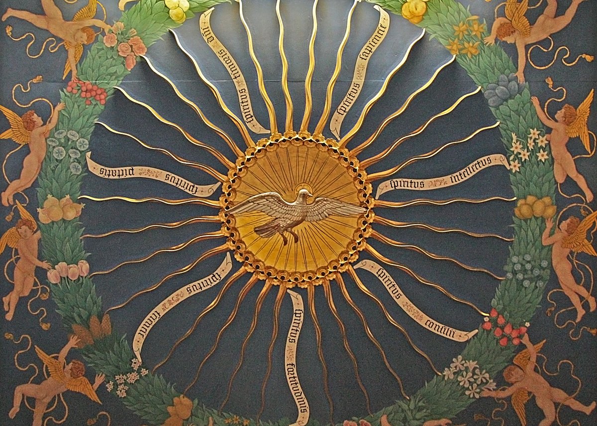 May your #HolySpirit
bring light to our darkness;
turn hatred into love,
sorrow into joy,
and doubt into hope.

~ Father, send us your Spirit.

#Vespers #EveningPrayer #ComeHolySpirit #EveofPentecost #PentecostNovena #Pentecost #JesusChrist

Image Ninian Comper📸by @LawrenceOP