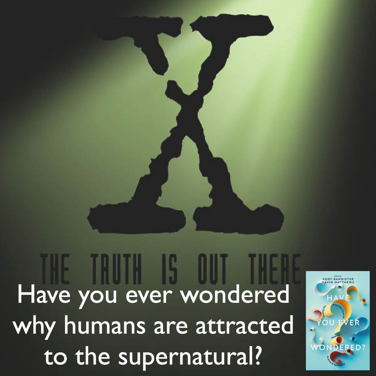Have you ever wondered why humans are fascinated by the supernatural? It's all over our movies & TV shows ... Escapism? Or is something else going on? That's one of many questions explored in the new book, 'Have You Ever Wondered?'. Find it at buff.ly/3UJqXJA.