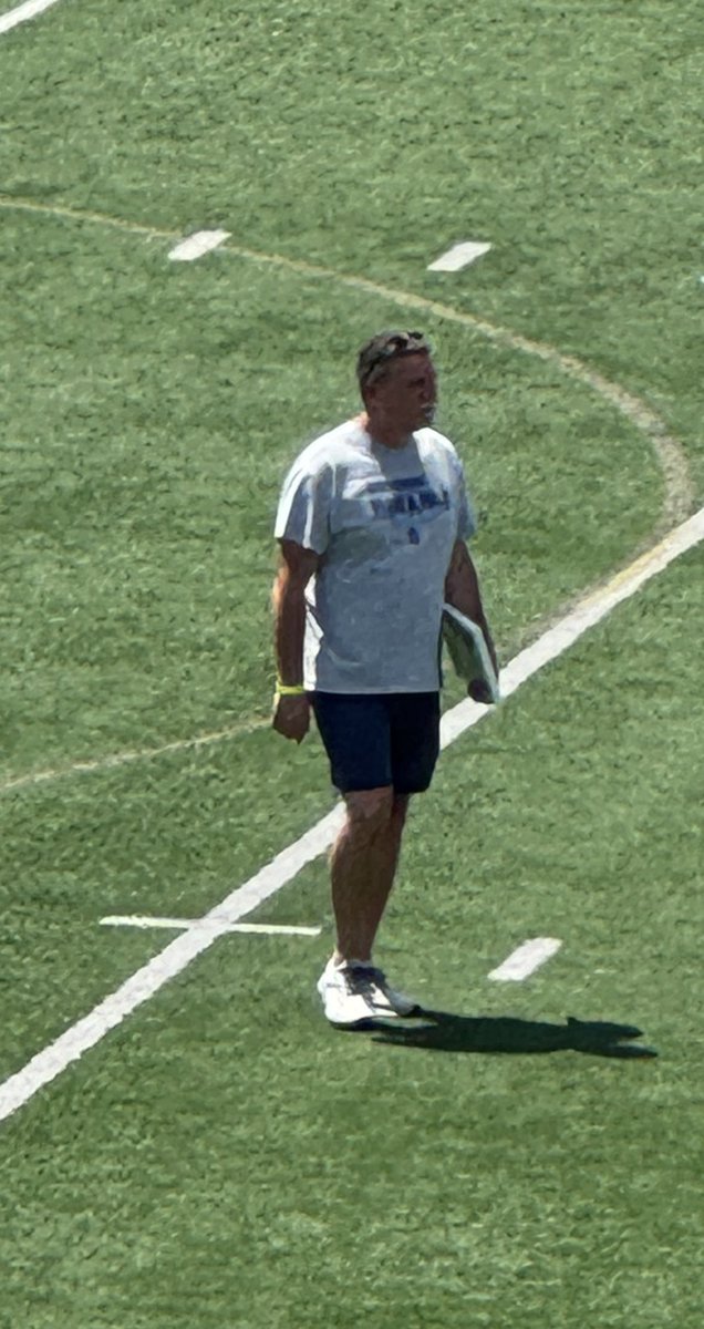 LCHStrack's tweet image. Coach Vince Rew receiving his 25 years of being a track coach award.