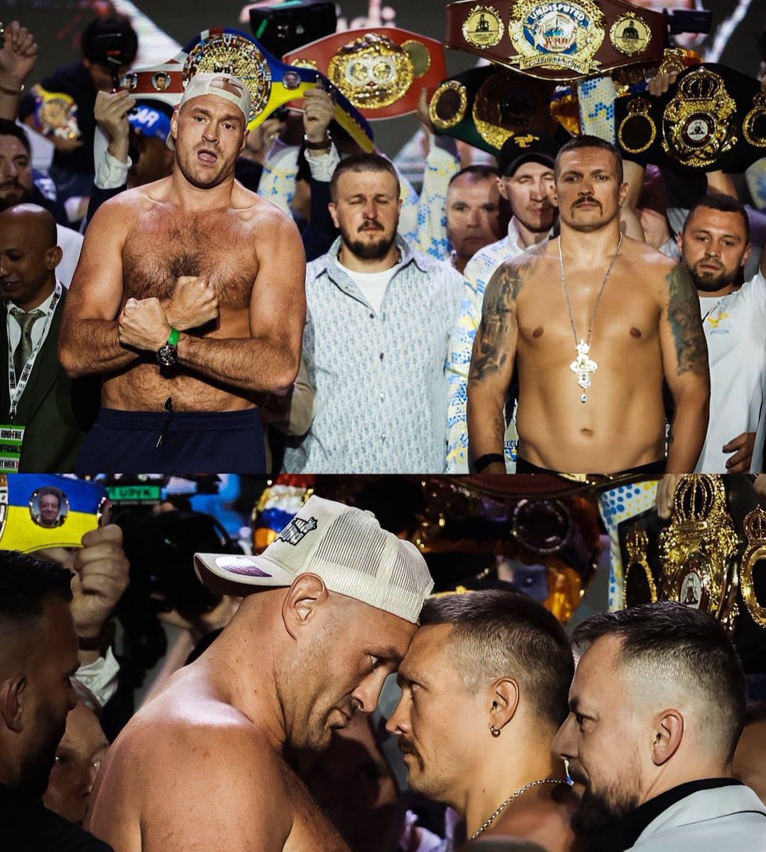 Excited for USYK FURY tonight. Almost 25 years since we will get an undisputed heavyweight champion in boxing. Both deserving of this fight too. 

Who do we got? #usyk #FuryUsyk #RingofFire #riyadhseason