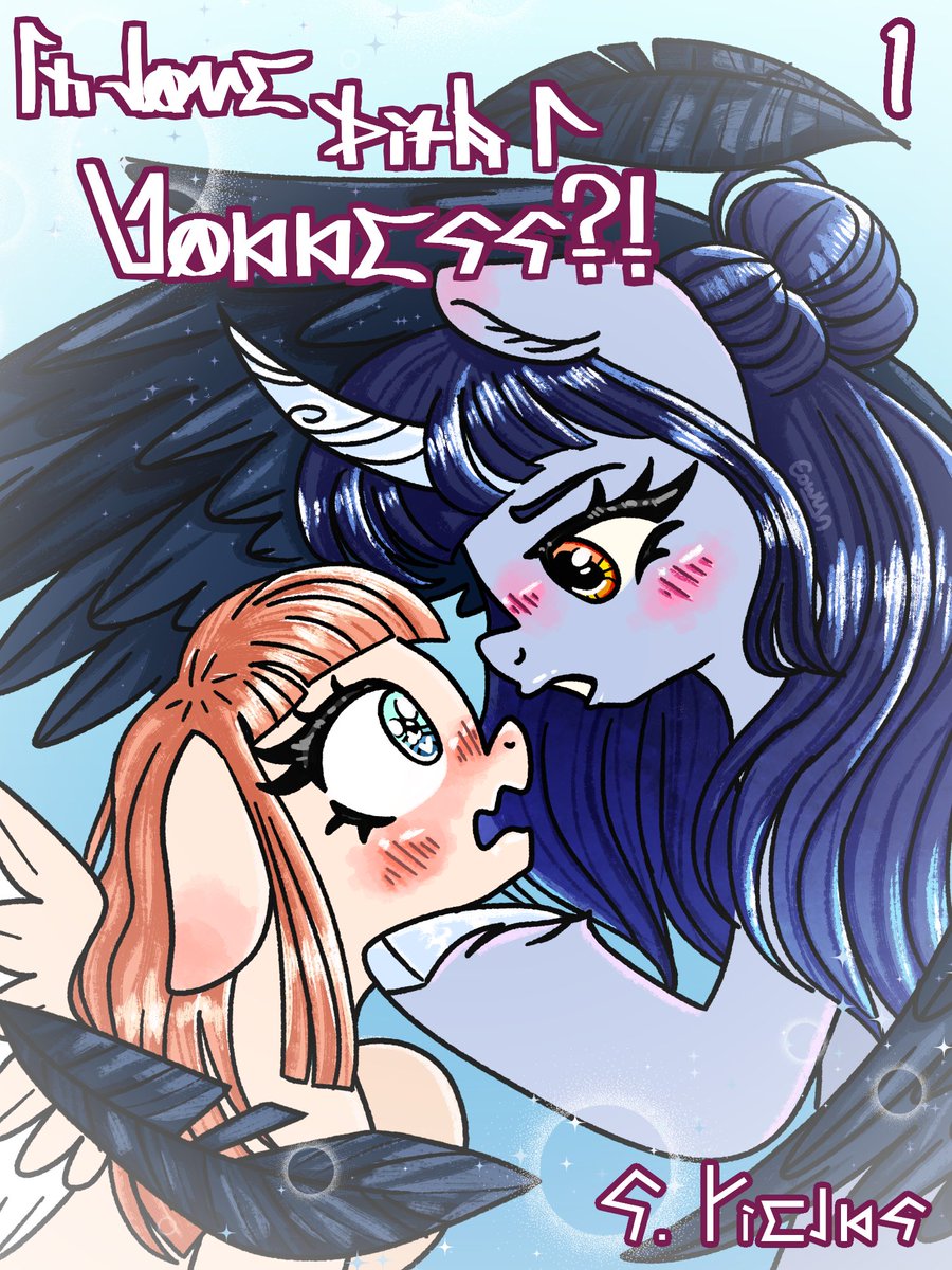 ♡ Starfire Radiance ♡ (@starfire_pone) on Twitter photo Working on some concepts for <a href="/theponiesgame/">The Ponies</a> and decided to work on some book covers!
Here's one based on all those classic romance manga covers! Pony yuri, lol
It was fun doing something different than my usual art style!
#mlp #mylittlepony #mlpart #pony Working on some concepts for <a href="/theponiesgame/">The Ponies</a> and decided to work on some book covers!
Here's one based on all those classic romance manga covers! Pony yuri, lol
It was fun doing something different than my usual art style!
#mlp #mylittlepony #mlpart #pony