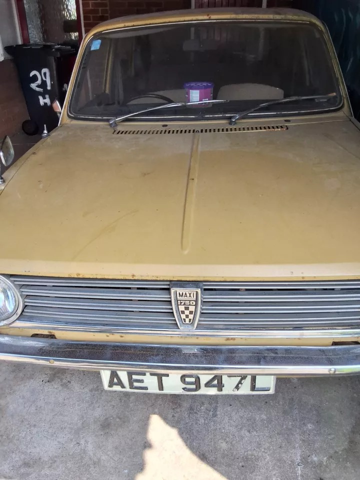 BarnFindsUK's tweet photo. Ad: 1972 AUSTIN MAXI - "FULL RESTORATION PROJECT"
On eBay here -->> https://t.co/q7O3FSLBGp

 #ClassicCarRestoration #AustinMaxi #CarRestoration #CarProject #CarEnthusiast #ClassicCarCommunity https://t.co/0vMr0qFUJd