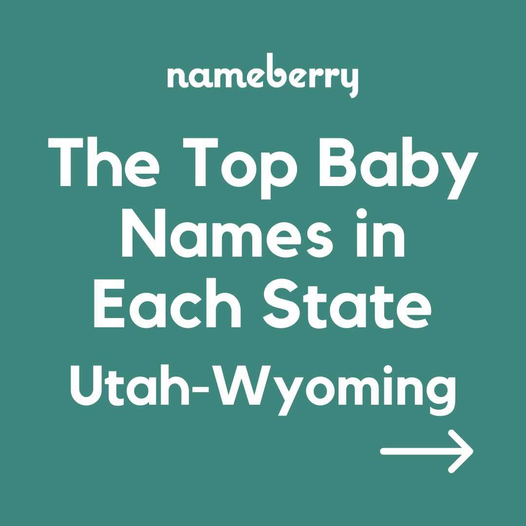 nameberry's tweet image. The most popular baby girl and boy names in each state — from Utah to Wyoming!

Tell us which baby names you're noticing in *your* state ⬇️

See more analysis of the top names in each state on Nameberry: buff.ly/3sLSqx2 

#nameberry #babynames #topnames