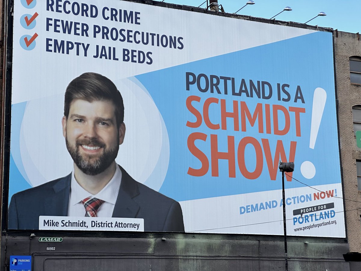 Portland is a Schmidt Show under @DAMikeSchmidt.