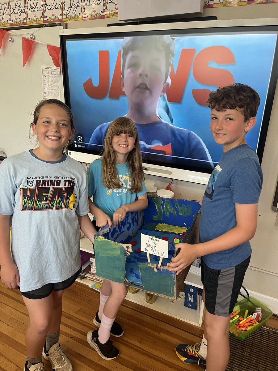 Mitchell_EES's tweet photo. So proud of each group for creating the best summer water parks! They also created commercials &amp; brochures to persuade us to come see their fun! @EastElemCCS https://t.co/4eOYskoZvs