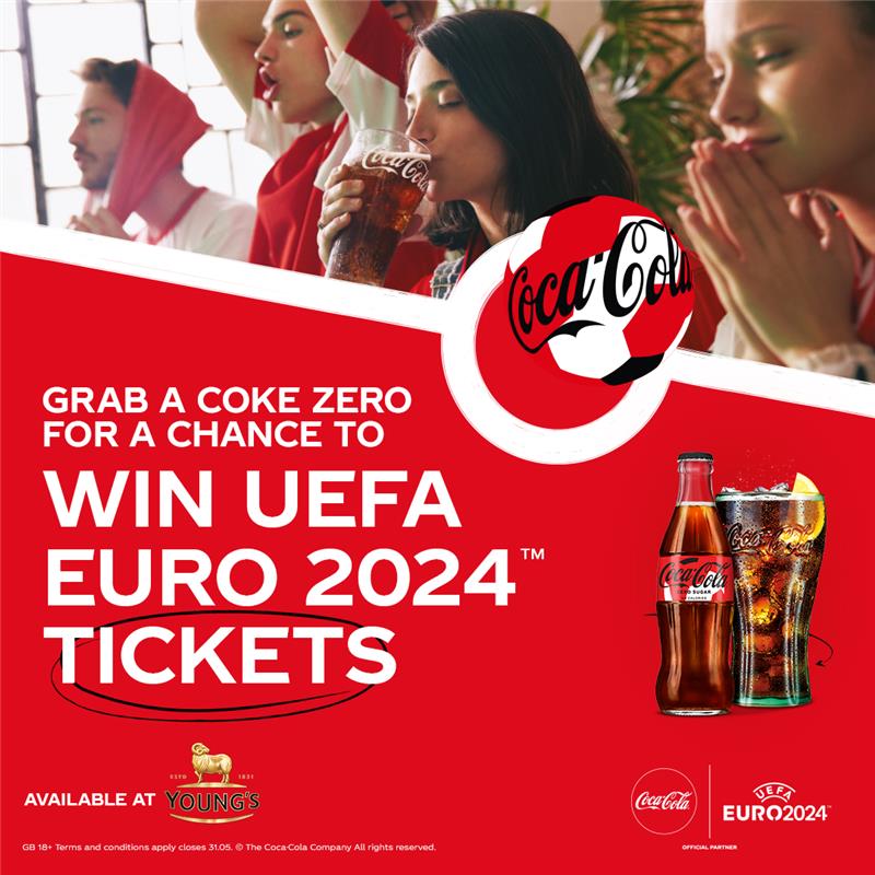 WIN UEFA EURO 2024™ TICKETS TO ENGLAND VS DENMARK ⚽️ Courtesy of Coca-Cola, Official sponsor of UEFA Euro 2024™, we are bringing you the chance to swap the pub for the pitch-side action and soak up every goal, tackle and triumph live this summer. wincokeyoungs.co.uk