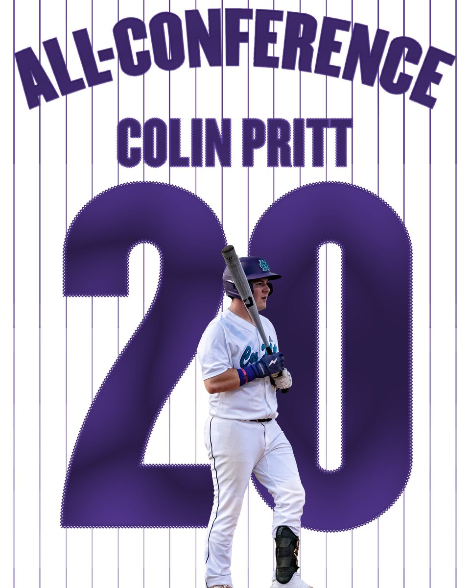 Congratulations to C/O 2024 Colin Pritt on being selected to the @Gm4Sports All-Conference Team #BuiltAtTheMill | #MillMentality