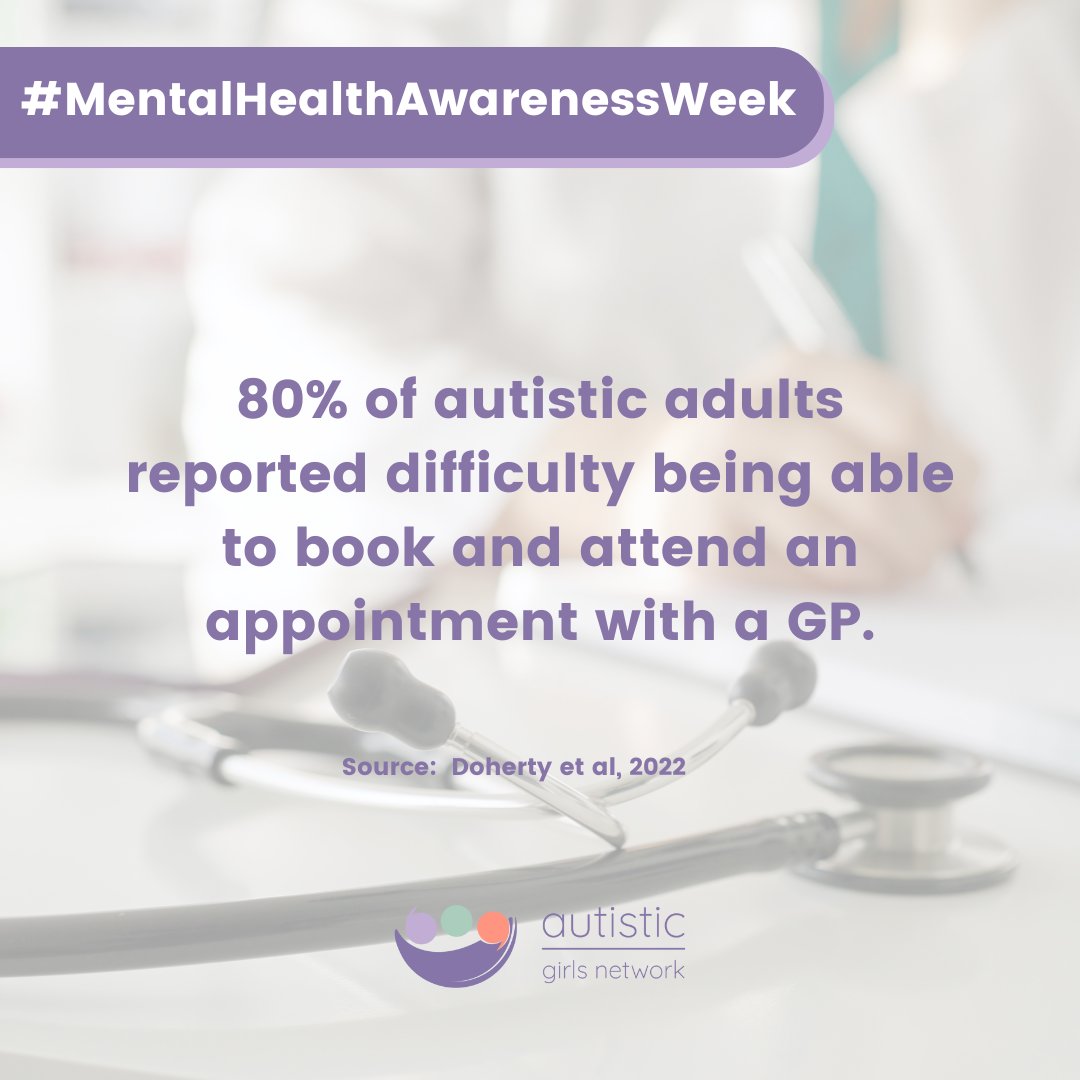 Many in the autistic community face barriers when accessing healthcare. It's essential that services work WITH autistic individuals to create more inclusive and accessible healthcare systems that accommodate the diverse needs of all. #MentalHealthAwarenessWeek