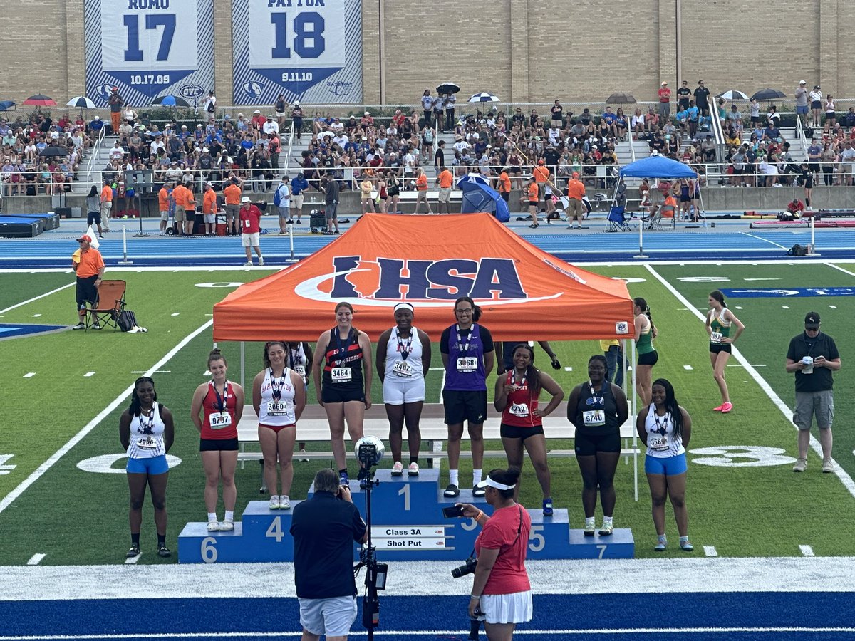 Congrats to Courtney Clabough on her All-State performance in shot put!