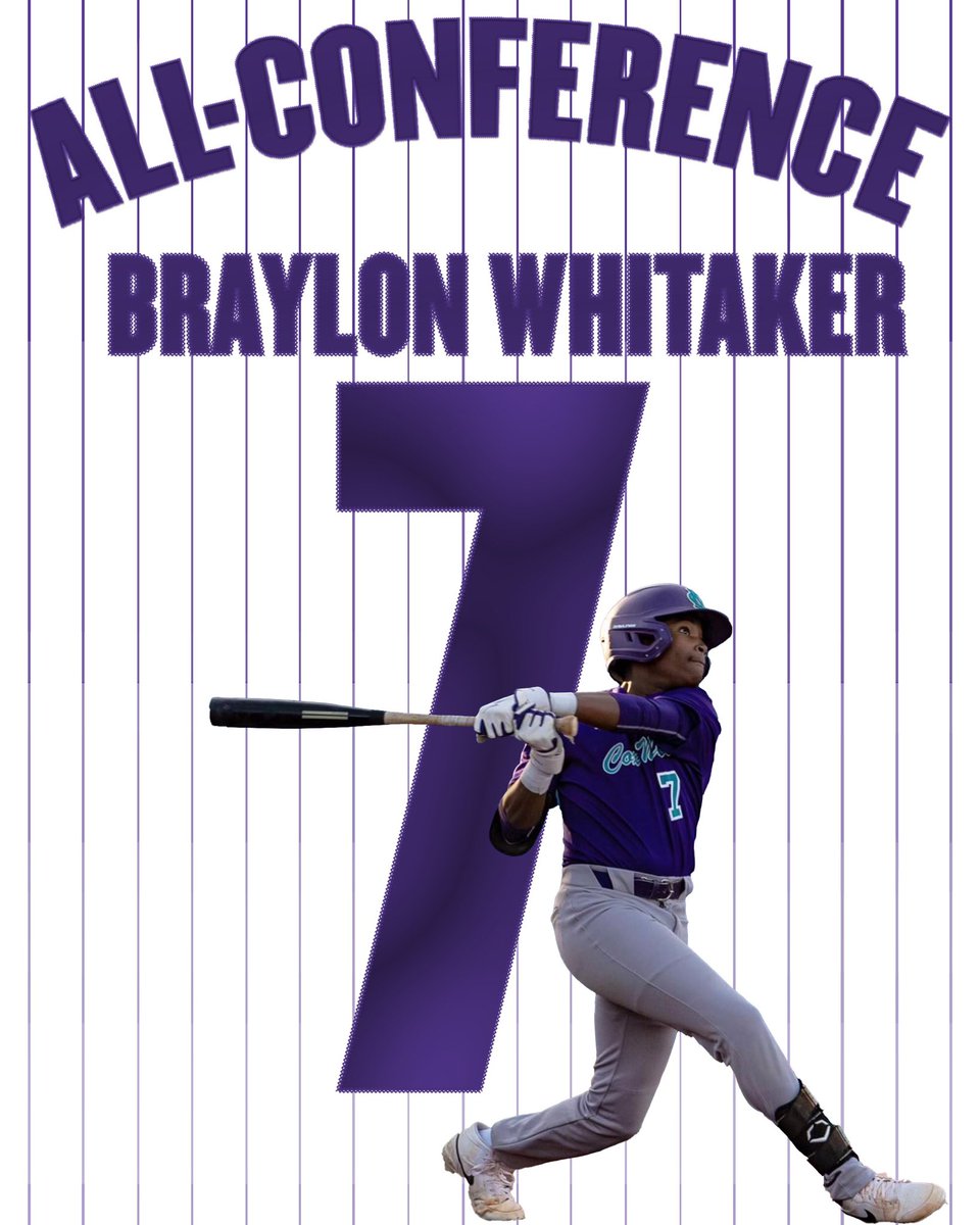 Congratulations to C/O 2024 Braylon Whitaker on being selected to the @Gm4Sports All-Conference Team #BuiltAtTheMill | #MillMentality