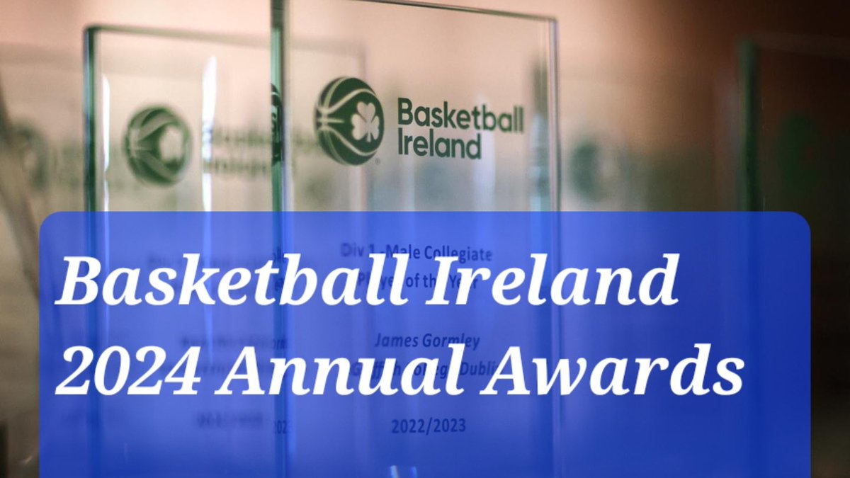Congratulations to:
Graham Tolan: BI Volunteer of the Year Ulster.
Emma Tolan: Women's D1 Young Player of the Year
Emma Tolan: Female U19 Player of the Year @VirCollege 
Virginia College: Girls 'A' School of the Year 
Tonight @royalmarine Hotel, Dún Laoghaire
👏🏽👏🏽🦅🏀