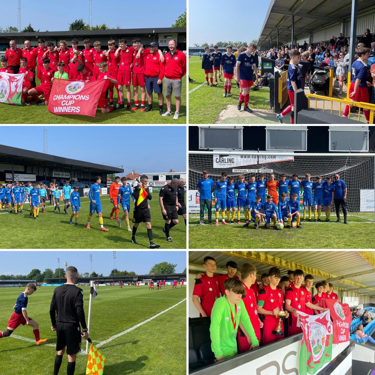 Fantastic day one as Belle Vue played host to the Rhyl & District Junior cup finals. #CommunityClub #NotForProfit #AllVolunteers