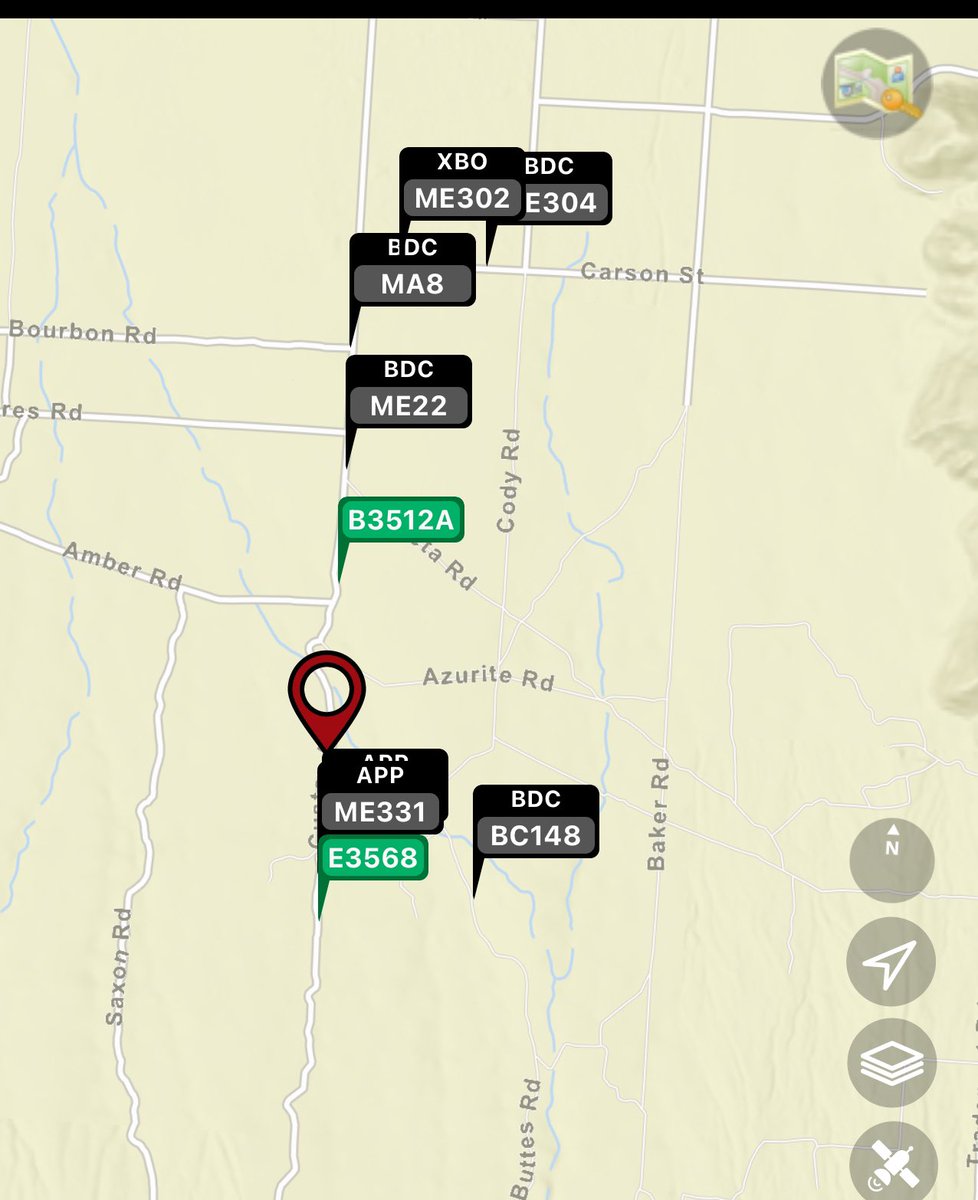 #CusterFire Lucerne Valley 2-3 acres moderate rate of spread, immediate structure threat. Full ground and air dispatch responding. @SBCOUNTYFIRE @AVFPD