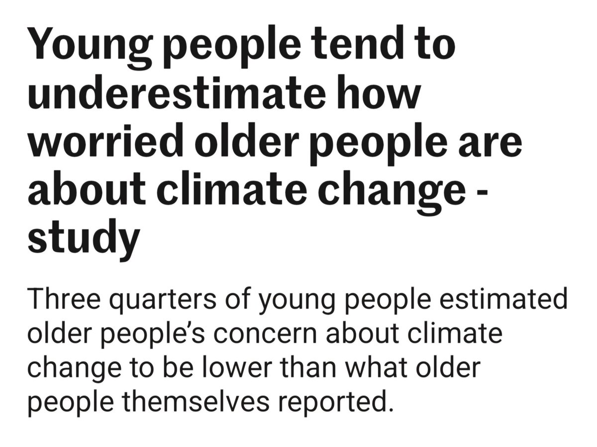 Who knew, eh?
In fairness, you could substitute any issue for 'climate change' there ...