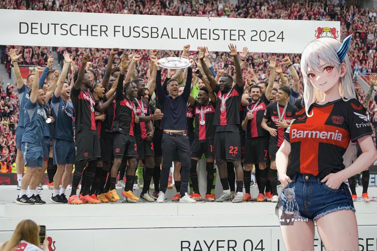 Oficialmente Finalizó la Bundesliga con un Bayer Leverkusen Imparable e Invicto,y va por más títulos 

#BayerLeverkusen #Bundesliga