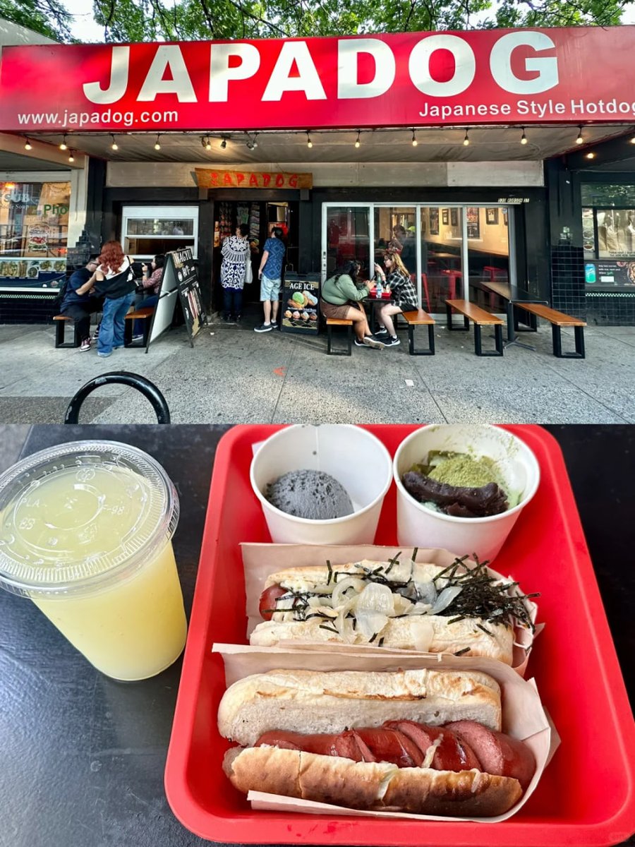 I heard: If you haven’t eaten at JAPADOG, you haven’t been to Vancouver.
JAPADOG
📍 530 Robson St, Vancouver, BC