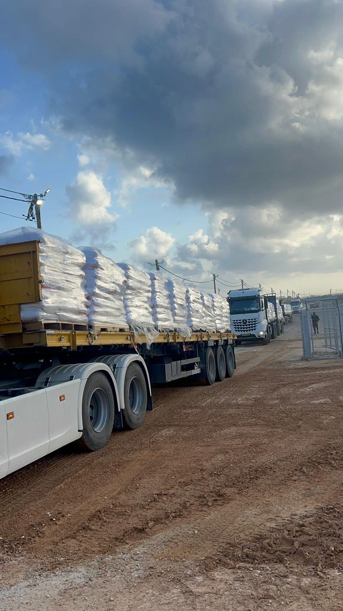 Over 160,000 liters of fuel, hundreds of pallets of humanitarian aid via the floating pier, and over 1,000 humanitarian aid trucks through the Erez and Kerem Shalom Crossings this past week. We are continuing our efforts to increase humanitarian aid into the Gaza Strip.